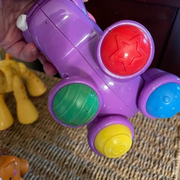 Fisher Price Animal Clickers Moveable Sensory Toys set of 5 - Picture 9 of 14